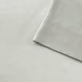 thumbnail image 6 of Comfort Classics Solid Satin Gray 6 Piece Sheet Set, California King, 6 of 10