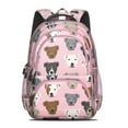 thumbnail image 2 of Pit Bull Terrier Backpack for School,Cute School Bag,Schoolbag with Adjustable Shoulder Straps & Padded Back,16.9 Inch, 2 of 5