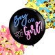 thumbnail image 3 of Xihbxyly Kit para Revelar El Género Del Bebé, Globos Coloridos de 91 Cm, Confeti de Papel Divertido, Borlas Decorativas, Ideal para Fiestas, Momentos Memorables, Anuncio Único de Bebé., 3 of 6