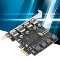 thumbnail image 3 of 5000 Mb/S PC Expansion Card, 120 X 88 X 84Mm 4 Port Expansion Card, For  Chip Adapter, 3 of 8
