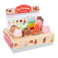 thumbnail image 4 of Siruishop Ice Cream Counter Encourage Role Play Play Food Set for Age 3+ Kids Children, 4 of 8