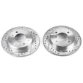 thumbnail image 2 of Power Stop Rear Pair of Drilled and Slotted Brake Rotors JBR774XPR, 2 of 4
