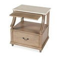 thumbnail image 3 of Butler Specialty Company Mabel Marble And Wood 1 Drawer Nightstand - Tan/Beige, 3 of 10