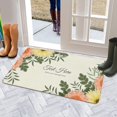 thumbnail image 4 of Brighten Your Home with This Floral Decor Welcome Mat Non-Slip, Reusable, Suitable for Indoor/Outdoor – 17x30 Inch, 4 of 6