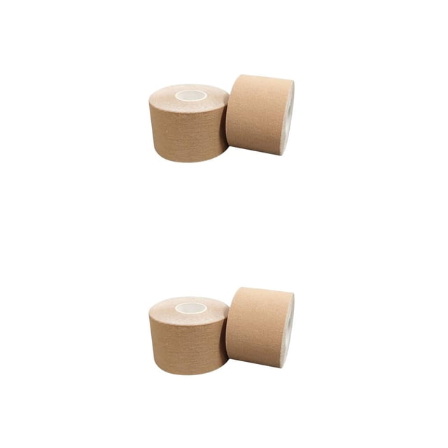 Vogacara Female Breast Lifting Tapes Roll Waterproof Stickers Daily Sweat-proof Adhesive Up Trimmable Self Push Strapless Color Piel 2.5x5cm 2piezas Vogacara CBP491904