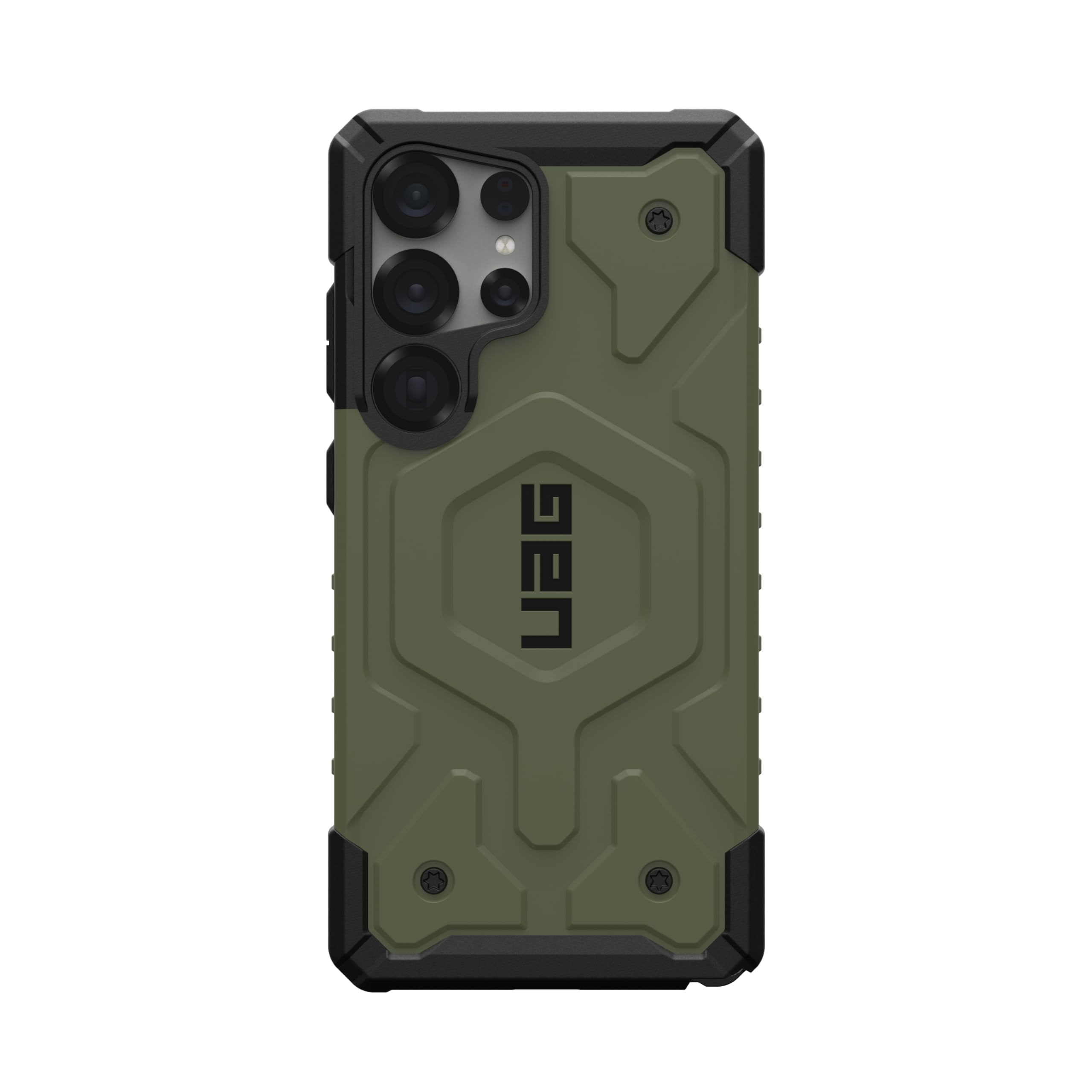 UAG Samsung Galaxy S25 Ultra Case 6.8" Pathfinder - Compatible with Magnetic Charging Armor Shell Impact-Resistant Rugged Military Grade Protective Cover, Olive Drab