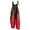 Wine, variant on Uheoun Jumpsuits for Women Fashion Bib Pants Overalls Baggy Rompers Jumpsuits with Pockets Casual Loose Bib Overall on Clearance