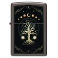 thumbnail image 3 of Zippo Mystic Nature Design Black Ice Pocket Lighter, 3 of 6