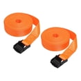 thumbnail image 3 of 2 correas de , correas de , correas multifuncionales para portaequipajes de techo de coche para motocicleta, Snowboard, remolque de carga Naranja, 3 of 8