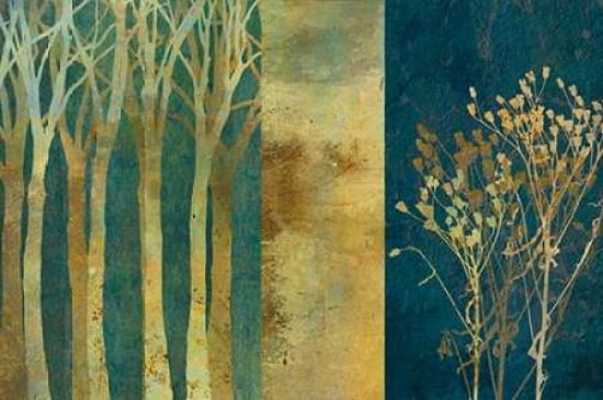 Golden Collage Canv