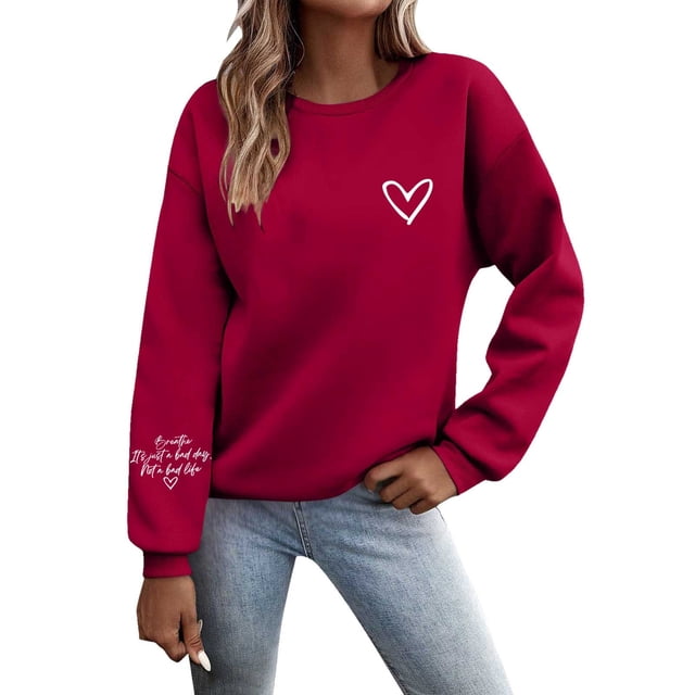 Chandail à Capuche Imprimé à Col Rond pour Femmes, Chandail Décontracté, Veste Athlétique à Fermeture Éclair Frontale, Chandails en Molleton Confortables, Veste à Capuche Fine pour Femmes, Haut d'Automne Lourd