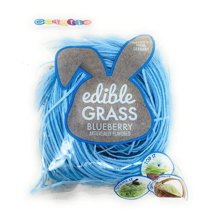 Edible Easter Grass - 1 package (Blue/Blueberry)