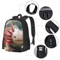 thumbnail image 2 of Fotbe Colorful Axolotl Underwater Mochila para Hombre y Mujer - Tela Oxford 600D Resistente - Mochila Impermeable de Gran Capacidad para Escuela, Viajes y Senderismo, 2 of 6