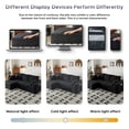 thumbnail image 5 of 94" Cloud Sectional Couch with L-Shape Chaise, 4-Seat Modern Modular Sofa with Deep Seat, Upholstered Living Room Couch, Oversized Comfy Boneless Sofa for Bedroom & Apartment(Grey), 5 of 9