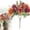 Brown, variant on Artificial Rose Flowers Bouquet Wedding Table Centerpieces Arrangement Home Kitchen Decor 1 Bunches 13 Inch