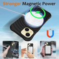 thumbnail image 4 of For Iphone 15 Wave Texture Magsafe Magnetic Liquid Silicone Phone Case, 4 of 5