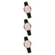 thumbnail image 2 of Qarigey Reloj de mujer con correa de cuero, reloj de informal a la moda, reloj de diario para mujer, reloj para mujer, vacaciones, viaje, Type1 NO1, 2 of 6