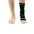 thumbnail image 4 of 1 par - Tobillera deportiva elástica para hombres y mujeres, tobillera con velcro ajustable, transpirable, compresible para esguince de tobillo, protección deportiva, artritis, fascitis plantar, 4 of 4
