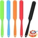thumbnail image 1 of Juego de 5 espátulas para latas de gel de sílice, espátula para crema para pasteles, espátula para hornear de espátula para mantequilla mixta antiadherente resistente al calor de 9,8 pulgadas, utiliz, 1 of 5