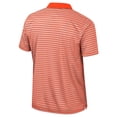 thumbnail image 3 of Men's Colosseum Orange Clemson Tigers Striped Polo, 3 of 3
