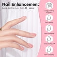 thumbnail image 3 of modelones Builder Nail Gel, 2 Pcs Cover Nude and Rose Pink Gel Builder for Thickening Apex Building 8-in-One Rubber Color Base Polish Strengthener Extension LED Lamp Cured 10 ml DIY Home Salon, 3 of 9