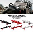 thumbnail image 1 of mmirethe Aluminum Alloy 1/12 Front And Rear Bumper For MN128 OFF-Road 2pcs RC Car Accessories Replacement Parts RC Upgrade Part Silver, 1 of 6