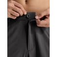 thumbnail image 5 of MIER Men's Stretch Golf Pants 30" Lightweight Classic Fit Dress Pants, Water-Resistant Casual Work Slacks, Dark Gray, 40W x 30L, 5 of 7