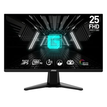 MSI 25" 180 Hz Rapid IPS FHD Gaming Monitor FreeSync (AMD Adaptive Sync) Adobe RGB / DCI-P3 / SRGB: 82% / 78% / 99% G255F