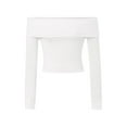 thumbnail image 3 of Female Y2k Sexy Off Shoulder Cropped T-Shirt Long Sleeve Bodycon Crop Tee Tops Aesthetic Streetwear, 3 of 5