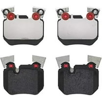 Brembo Rear Low-Met Brake Pad Set with Counterweights for BMW E82 E88 135i 08-13