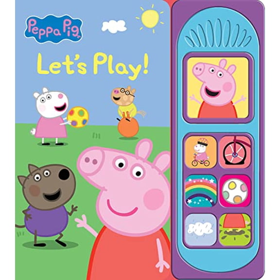 Pre-Owned Peppa Pig - Let's Play 7-Button Sound Book - PI Kids