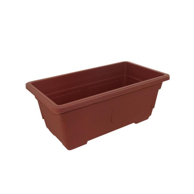 Bulk Buys UU76324 Rectangular Plastic Flower Pot