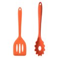 thumbnail image 1 of Utensilios de cocina antiadherentes del silicón de 2 piezas, artilugios de cocina, sistema resistente al calor, 1 of 5