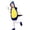 czb# Blue550, variant on CUZIBR Girls Toddler Child Outfits Short Sleeve Crewneck Striped Cute Cartoon Shaped Short Onesie Romper Jumpsuit Cap Wings Gloves Socks Clothes Sets Party Outfit Cozy Daily Wear,Yellow,3-4 Years