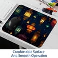 thumbnail image 6 of Ramadan Lantern Printed Gaming Mousepad Desk Pad, Square 8.3x9.8 Inch Non-Slip Rubber Bottom Mouse Mat for Office and Gaming, 6 of 6