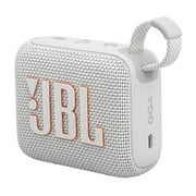 JBL Go 4 - مكبر صوت بلوتوث محمول للغاية - أبيض