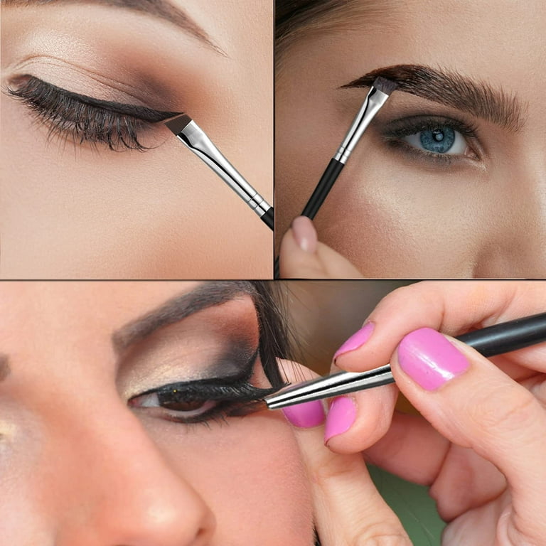 4 Pieces Ultra Fine Eyeliner Brush Set for Eye Makeup – TweezerCo