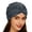 Style #A Dark Gray, variant on Unisex Slouchy Beanie Hat, Soft Lightweight Knit Skull Cap for Men and Women, Breathable Cotton Sleep Turban Cap Light Gray