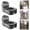 A-Black, variant on Hair Dryer Holder (2Pcs) Wall Mounted 2024 New Suction Cup Rotating Hair Dryer Holder Universal Bathroom Hair Dryer Holder Black,Hair Dryer Holder Wall Mounted Suction Cup Rotating Hair Dryer Holder