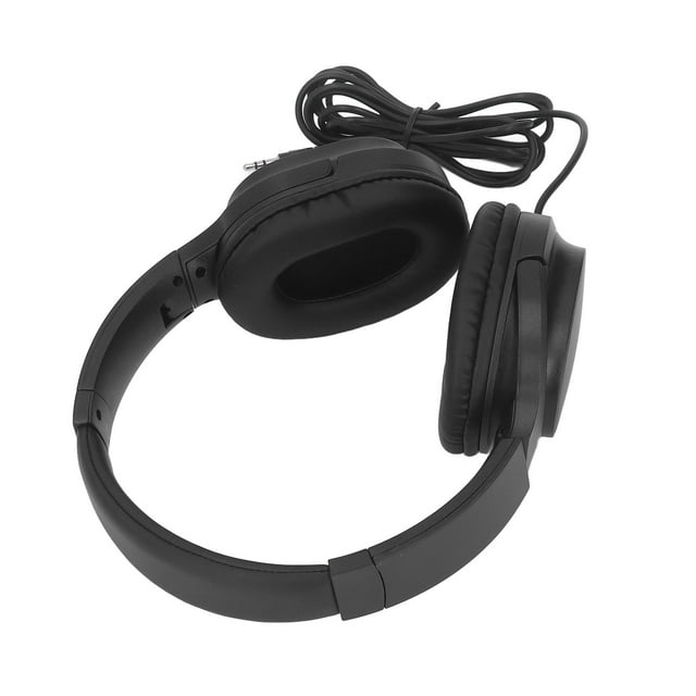 Guitar Headphone, Foldable Wired Over Ear Headphone Lightweight Retractable for Music Learner for School