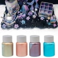 thumbnail image 2 of 10G/Bottle Mica Powder Color Shift Multifunctional Powder DIY Blending Pearlescent Pigments for Women, 2 of 7