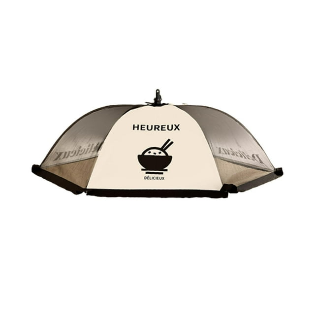 Cubierta para alimentos al aire libre, malla de protección de alimentos, cúpula de red para pasteles, cubierta de malla para alimentos, cubierta para Redondo 70cm