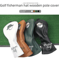 thumbnail image 2 of Funda protectora para palo de golf de madera con forma de pescador, con dibujos animados, 1/3/5/UT, material de PU impermeable, 2 of 6