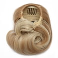 thumbnail image 3 of Chouchou Classique à Clipser en Forme de Beignet, Extension de Cheveux avec Cordon de Serrage, 3 of 6