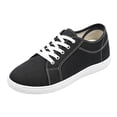 thumbnail image 6 of Unisex Canvas Sneakers Low Top Lace up Non Slip Work Shoes Lightweight Casual Tennis Comfortable Classic Footwear OTHER Size 10.5, 6 of 6