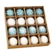 thumbnail image 4 of 16 adornos navideños colgantes para árbol, bolas decorativas de espuma portátiles. Azul Blanco, 4 of 9