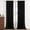 Black, variant on VOGOL Pink Velvet Blackout Curtains, Thermal Insulated Room Darkening Drapes with Rod Pocket, 2 Panels 52x84 Inches for Living Room & Bedroom