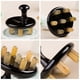 thumbnail image 5 of Peine de masaje antiestático de cuerno con mango ergonómico para masaje del cuero cabelludo y el cuerpo., 5 of 5