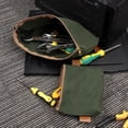 thumbnail image 1 of Wessleco Organisateur d'Outils en Toile Robuste : Grand Sac de Rangement Portable Gris pour Maison, Réparations Auto & Camping – Design Spacieux et Durable avec Compartiments d'Accès Faciles pour Électriciens, Entrepreneurs &, 1 of 5