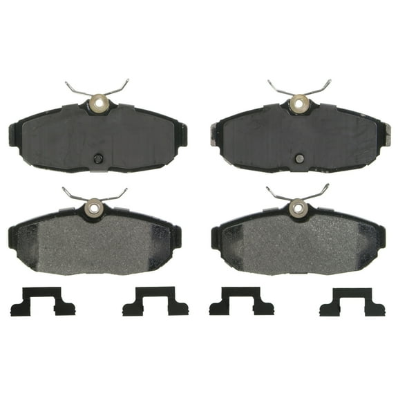 Wagner QuickStop ZD1082 Ceramic Disc Brake Pad Set Fits select: 2005-2006,2007-2014 FORD MUSTANG